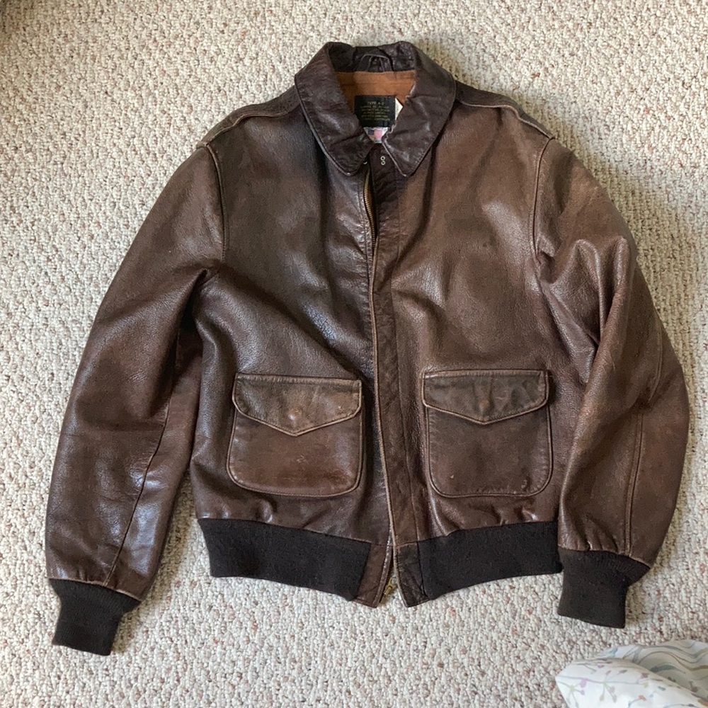 U.S. Air Force leather jacket
